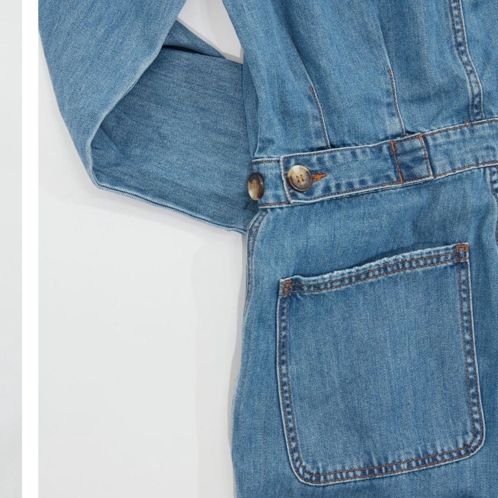 Billabong Endless Days denim jumpsuit, size S. - Picture 10 of 14